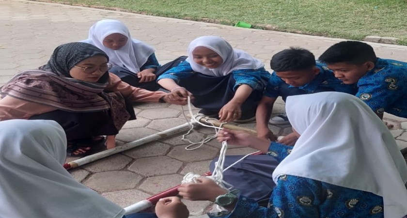 PMR MTs N 4 Bogor Latihan Persiapan Lomba Tingkat Madya se Kabupaten Bogor