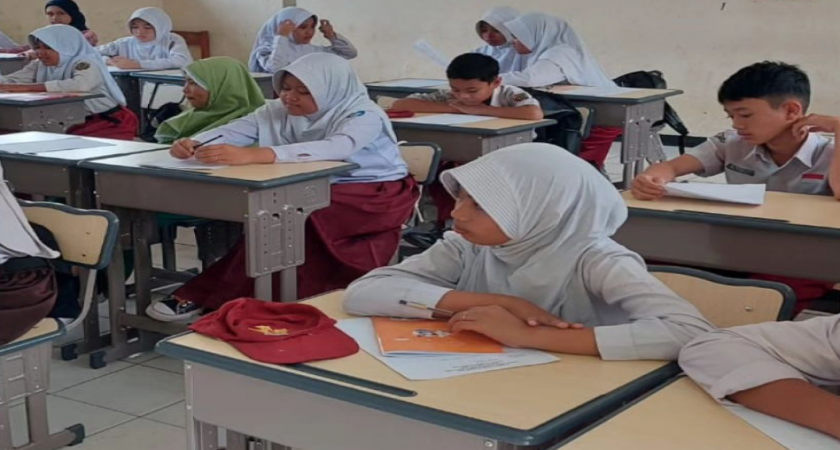 Sebanyak 330 Siswa Mengikuti Tes Seleksi PPDB MTs Negeri 4 Bogor
