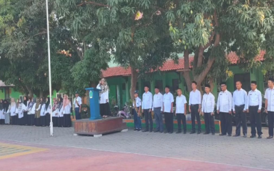 MTs Negeri 4 Bogor Gelar Upacara Bendera dan Pemberian Apresiasi Bagi Siswa Kelas 7