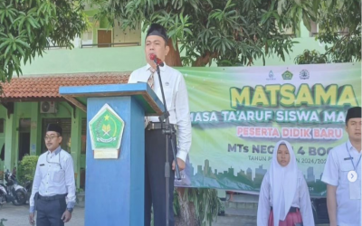 Matsama Hari Pertama di MTs Negeri 4 Bogor